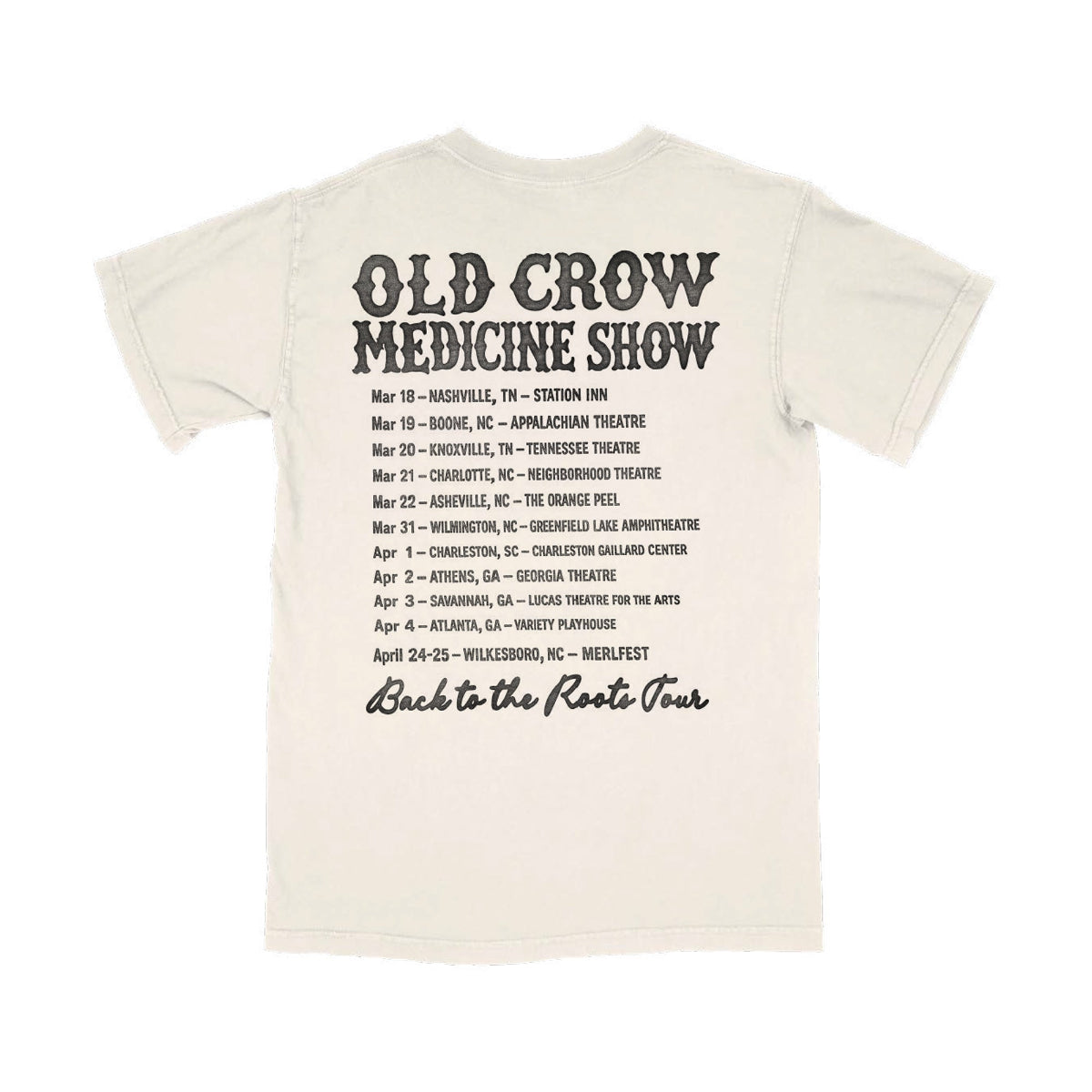 Back To The Roots Tour Tee